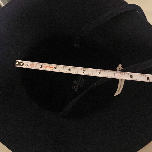 Evelyn Varon Dark Navy Blue Lancaster 100% wool hat - Picture 8 of 8